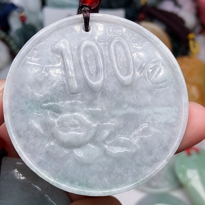 未镶嵌挂件翡翠翡翠