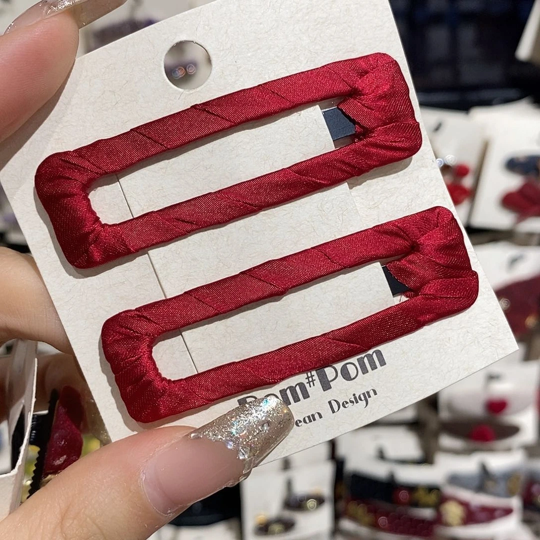 布艺铁合金拜拜夹