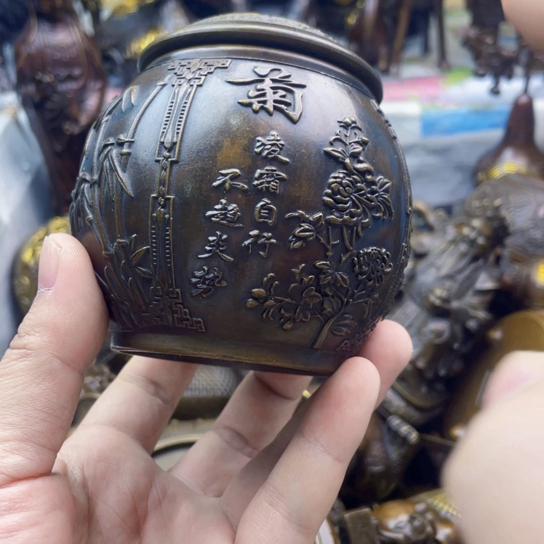 铜器工艺品办公室摆件