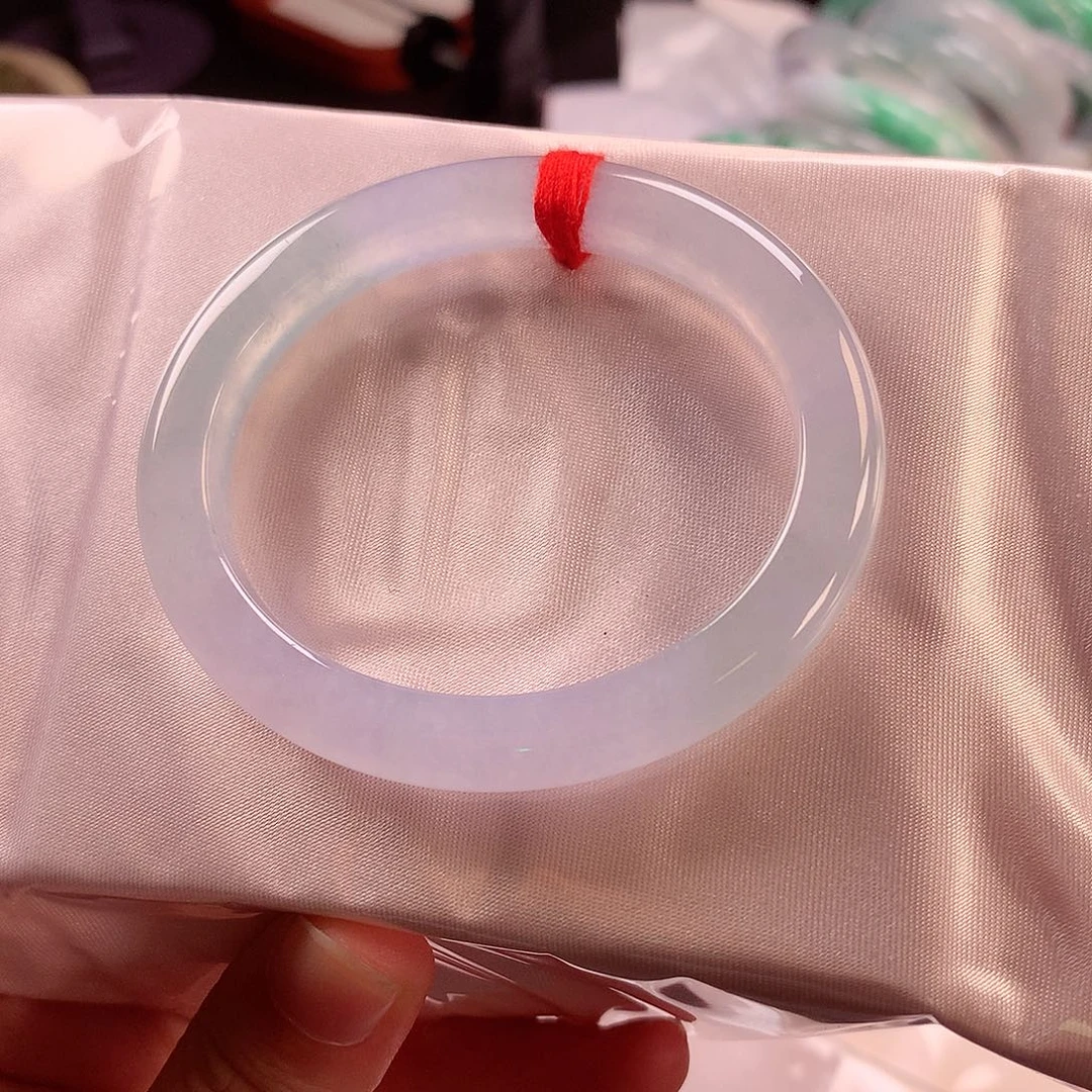 翡翠未镶嵌手镯（贵妃镯）22号链接