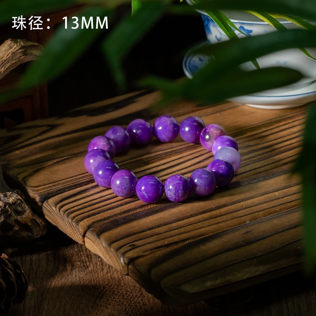 世间臻宝-传承玉化舒俱来圆珠手串/13mm/多样性发/P6588/