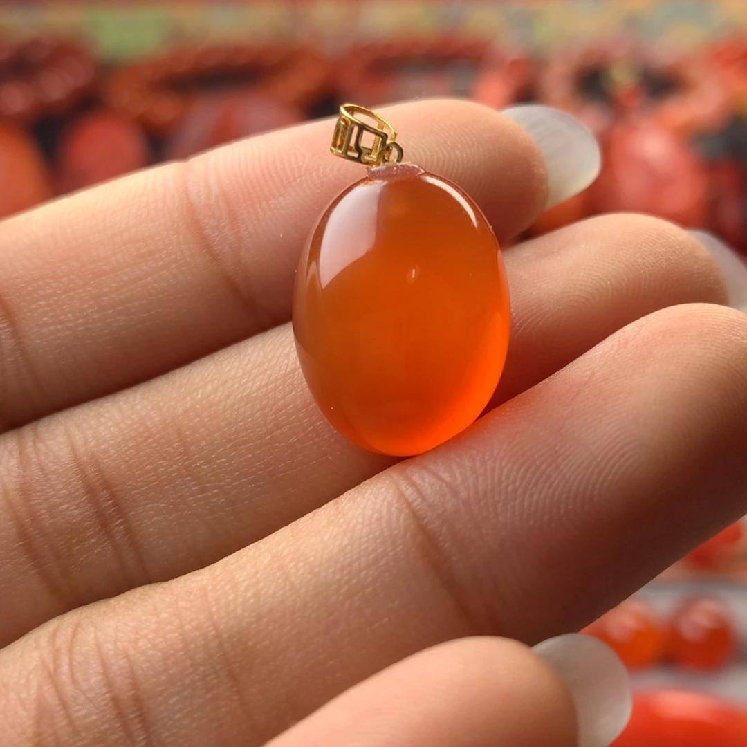吊坠(不含链)未镶嵌南红玛瑙