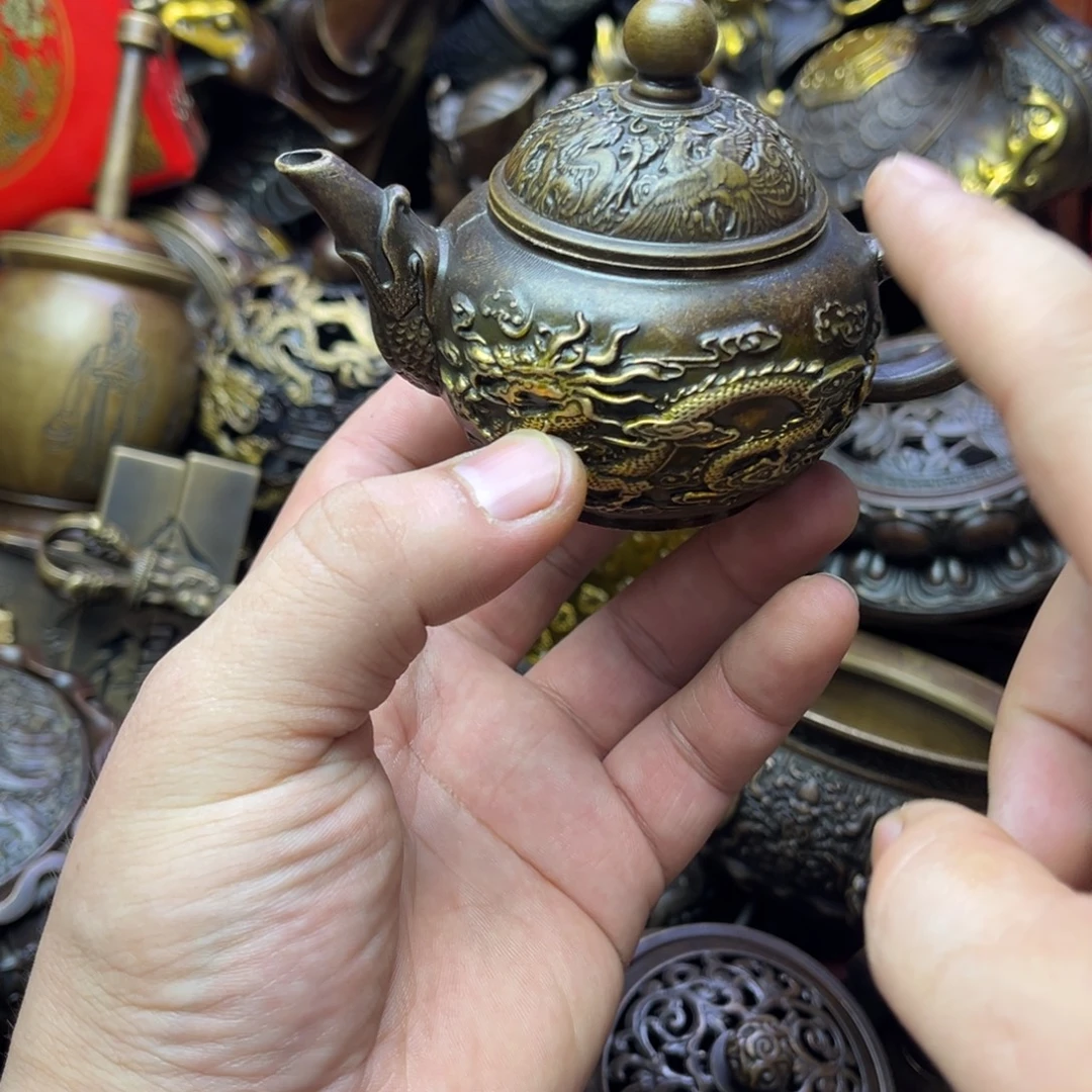精品铜器摆件链接手