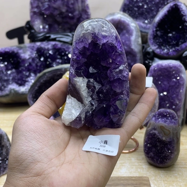 未镶嵌大型摆件（非配饰）紫晶