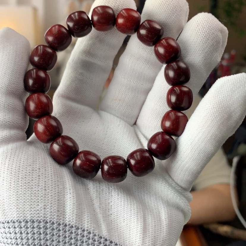 【闪购商品】小叶紫檀手串/手链11.5/12mm满金星