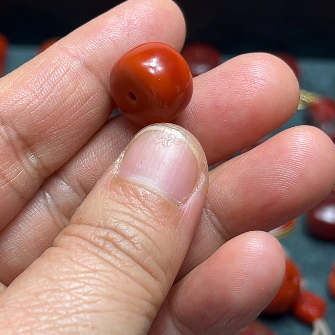 南红玛瑙未镶嵌颈饰