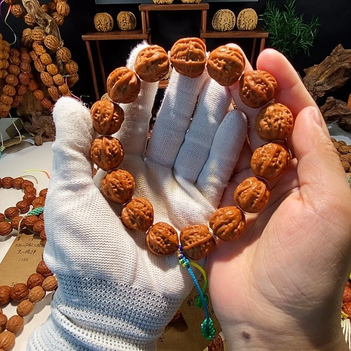文玩核桃手串野生小核桃手串