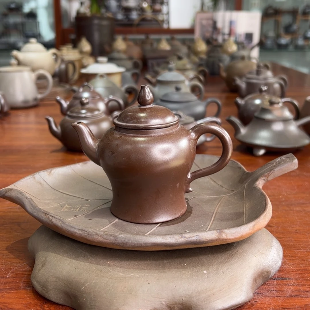 贵台龙窑柴烧茶壶A17