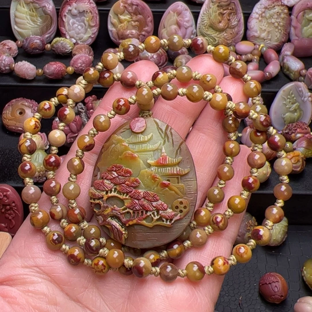 玛瑙/玉髓吊坠未镶嵌