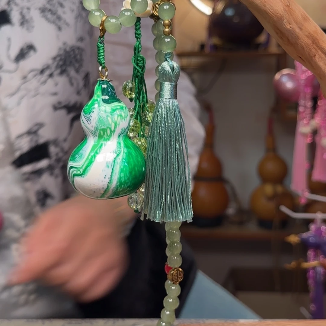 80 天然葫芦手作挂件