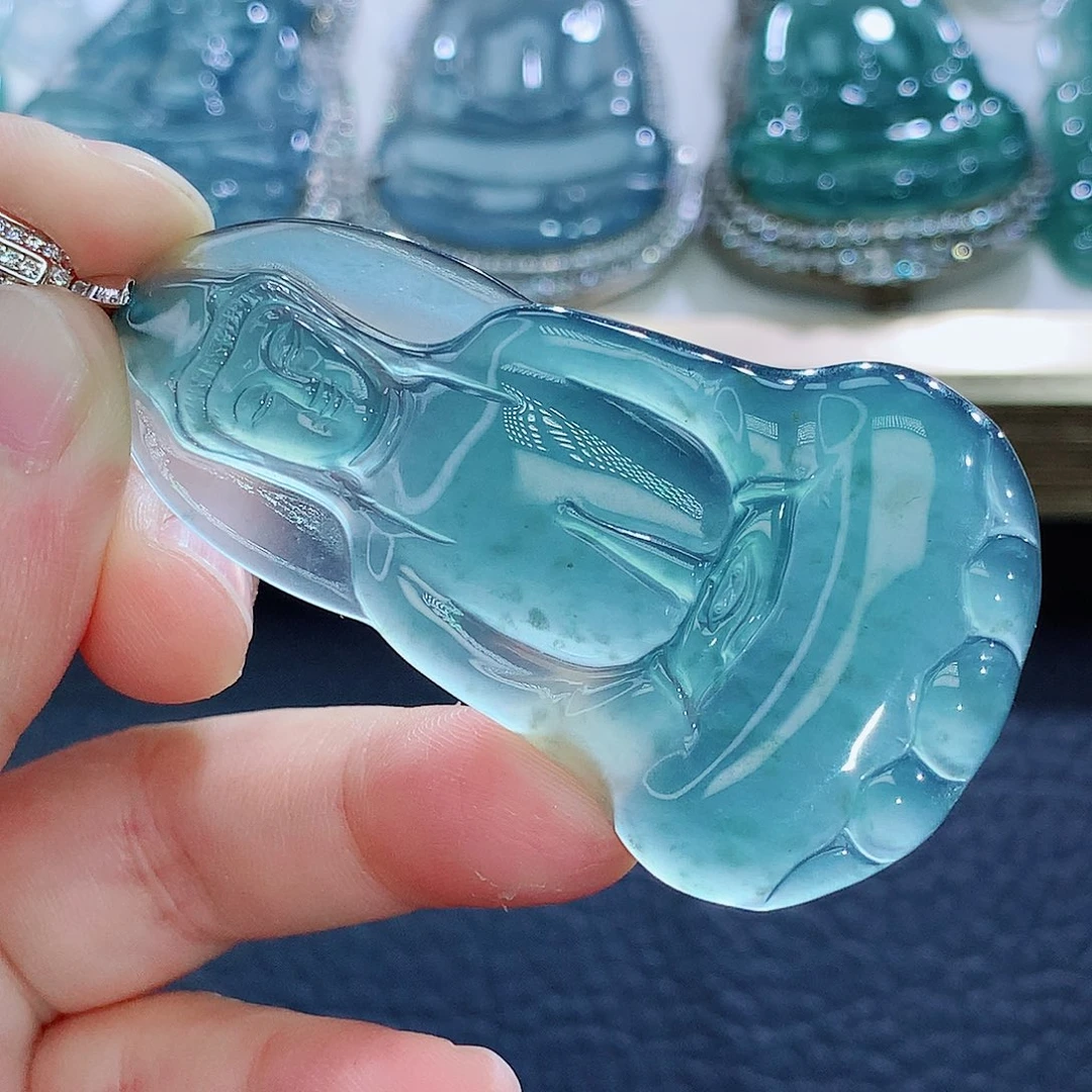 未镶嵌挂件翡翠翡翠