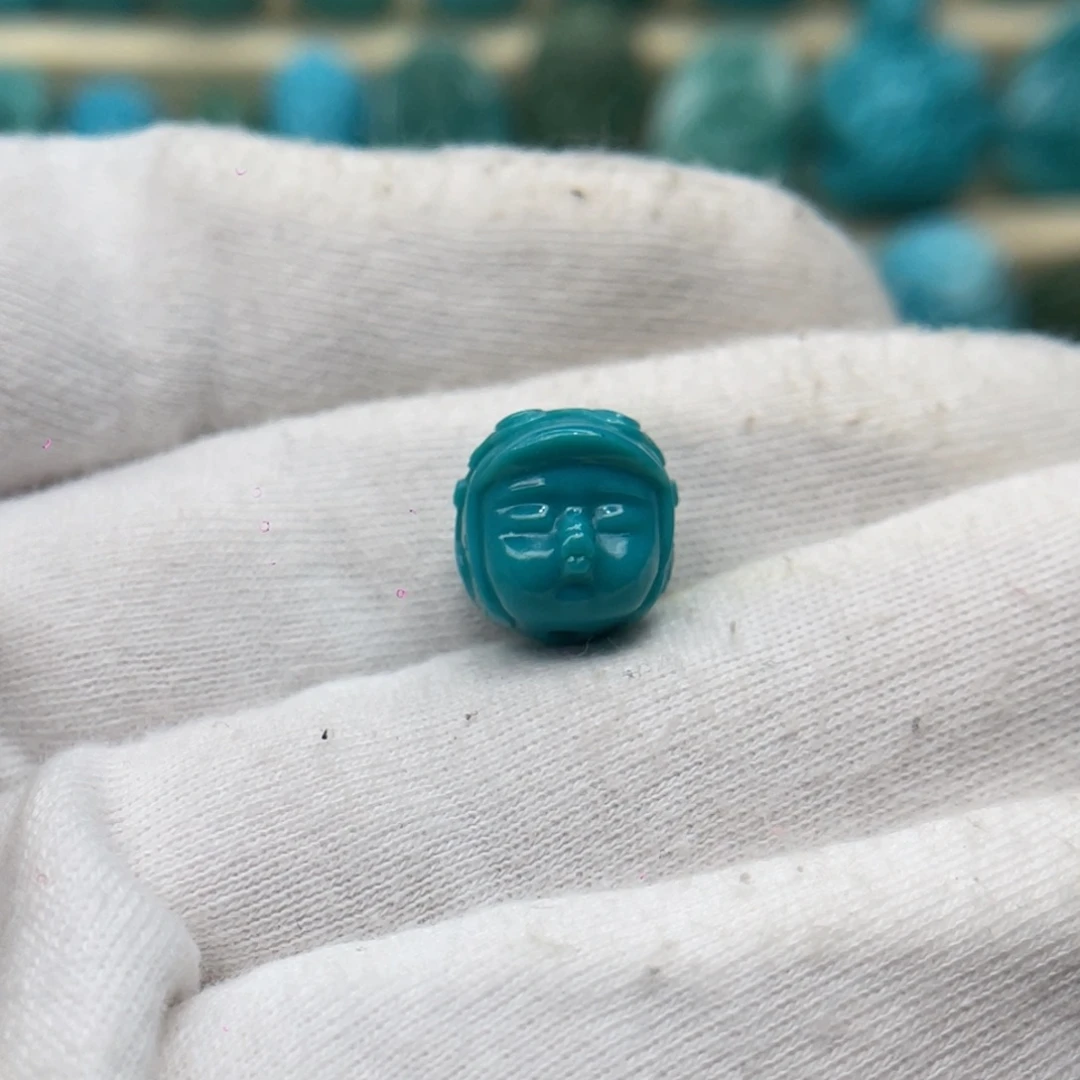 绿松石未镶嵌颈饰卡11