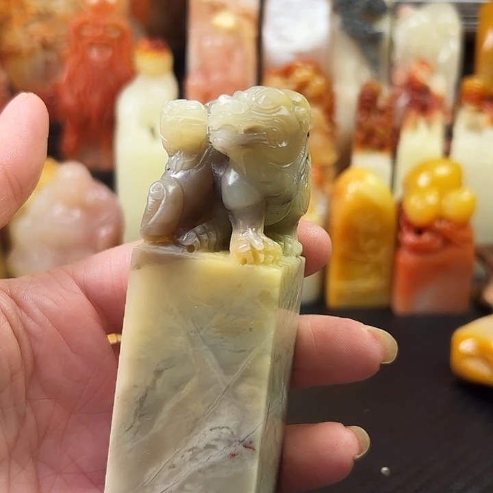 寿山石印石寿山石篆刻章