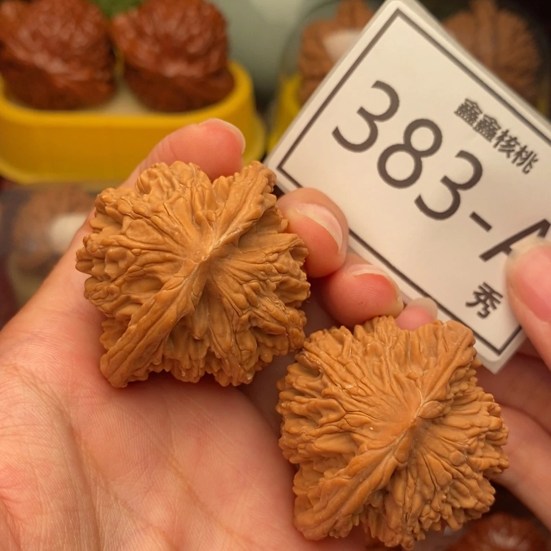 把件文玩核桃虎头43……