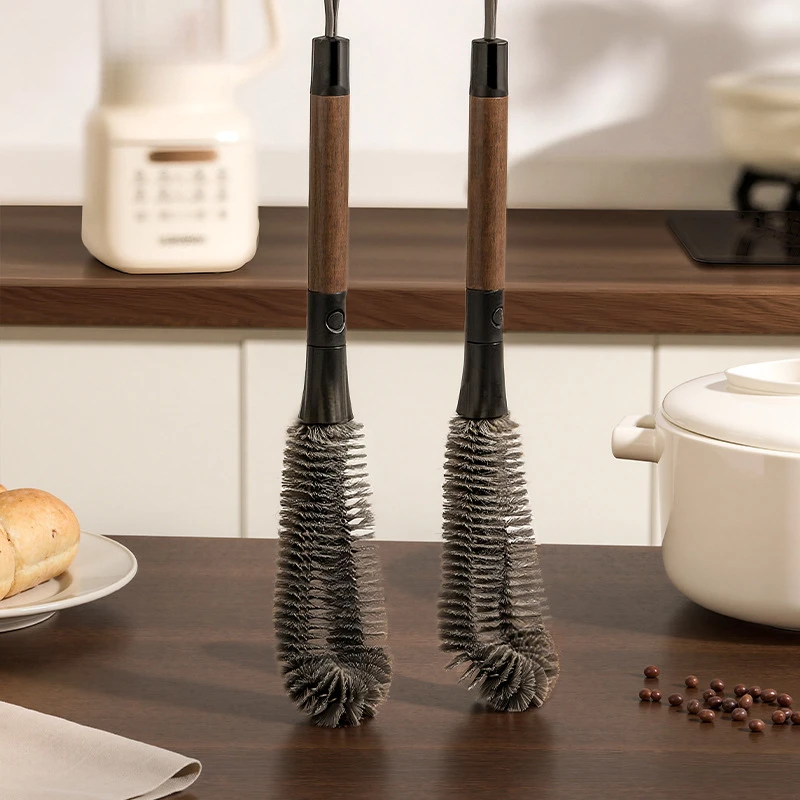 荞芬【新疆包邮】杯刷多功能二合一杯刷家用厨房用品可壁挂清洁杯刷