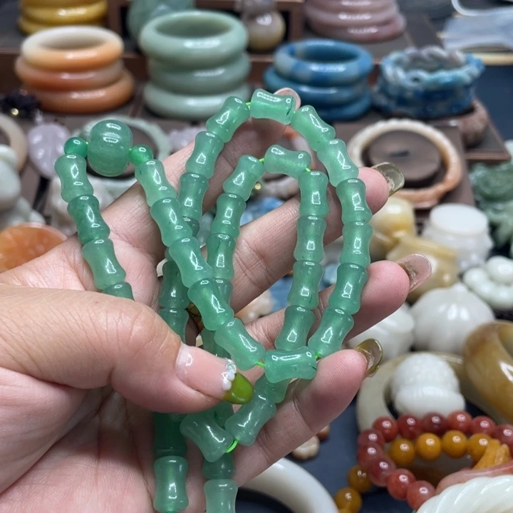 合金手链石英质玉