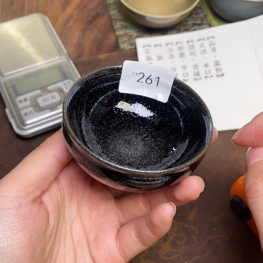 茶盏261 福临号建盏柴烧薄胎