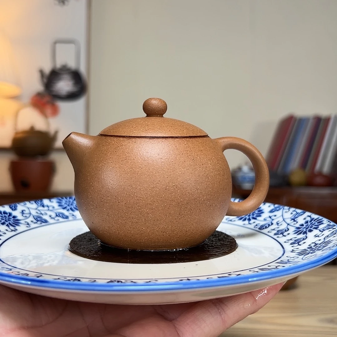 紫砂茶壶老段泥西施