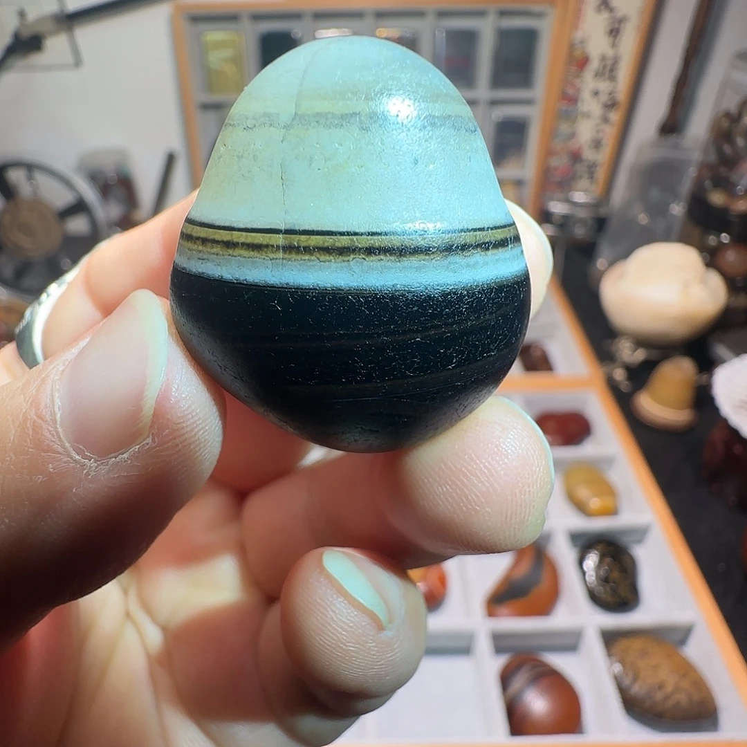 石材马料原石 黑白配 （有皮纹介意勿拍）