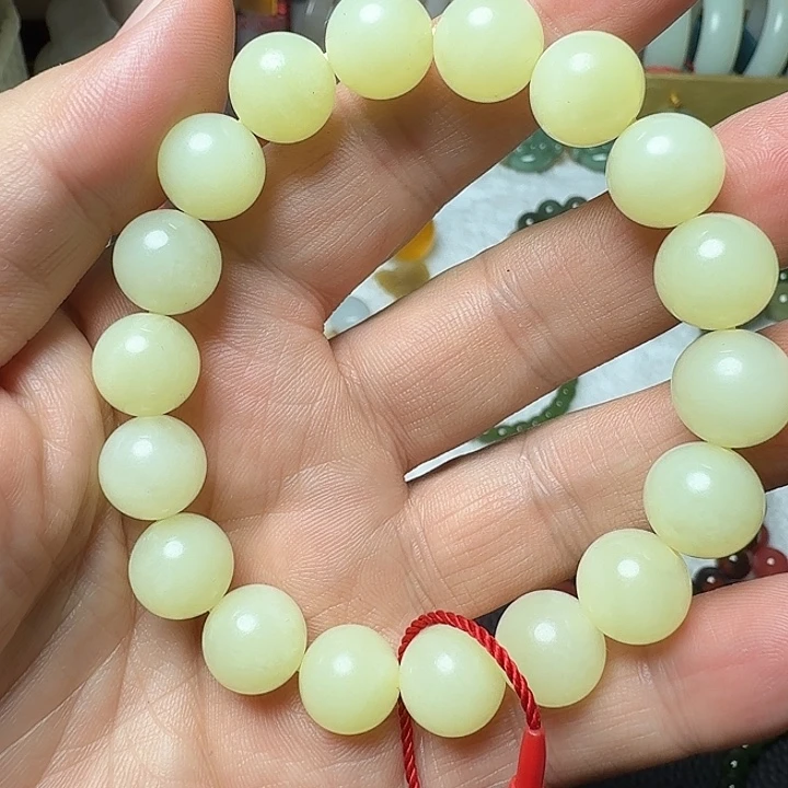 和田玉未镶嵌手串