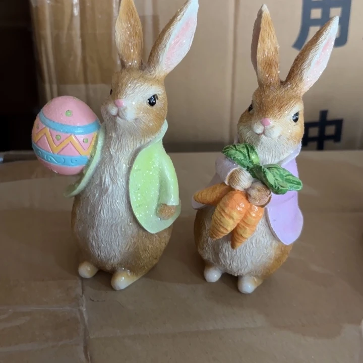 摆件样品样品样样品彼得兔一对