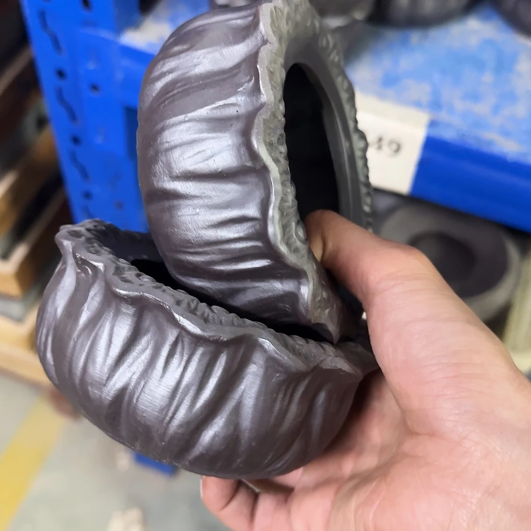 陶瓷2个无孔水仙盆··1049