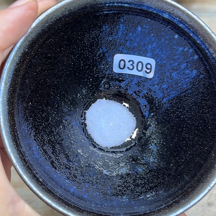 茶盏沐雨茶器柴烧主人杯