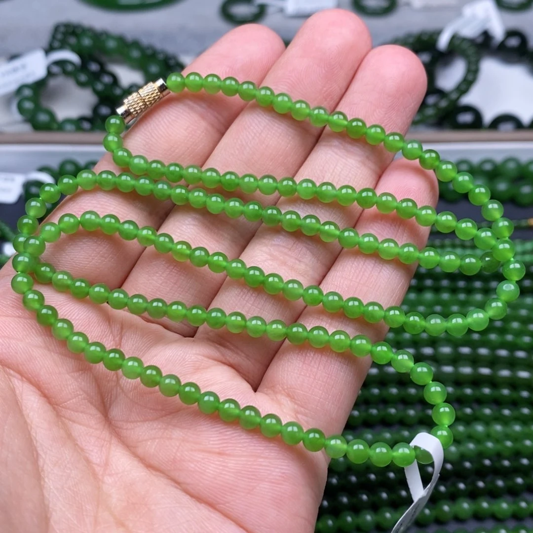 项链未镶嵌和田玉（碧玉）卡4