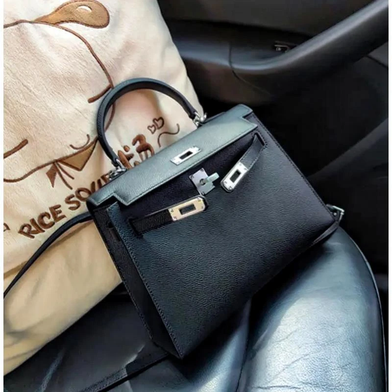 【Tian Yi渠道货】-2025新款轻奢单肩手提斜挎包 KL精致黑 8025