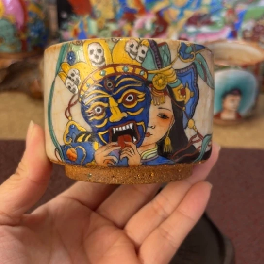 手工手绘扎基拉姆