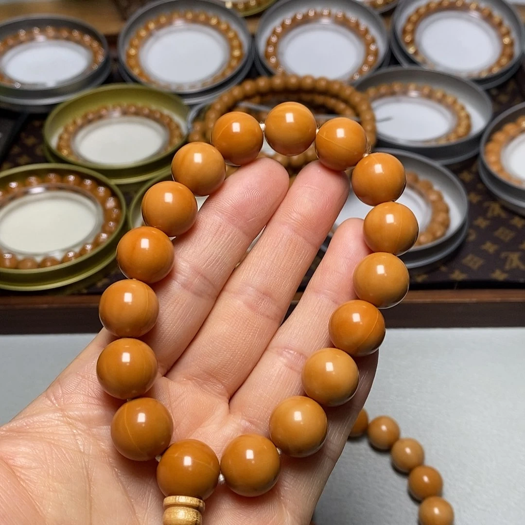 猴头核桃手串306号14左右光珠全品