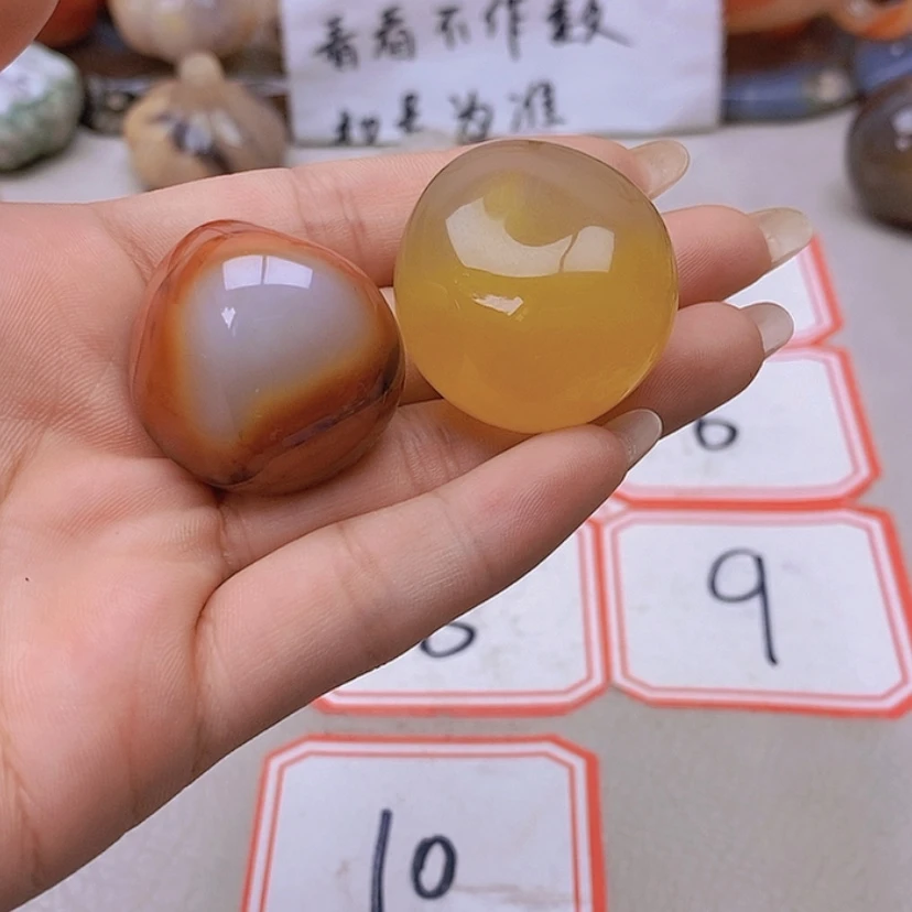 【闪购商品】未镶嵌玛瑙/玉髓珠宝半成品卢*