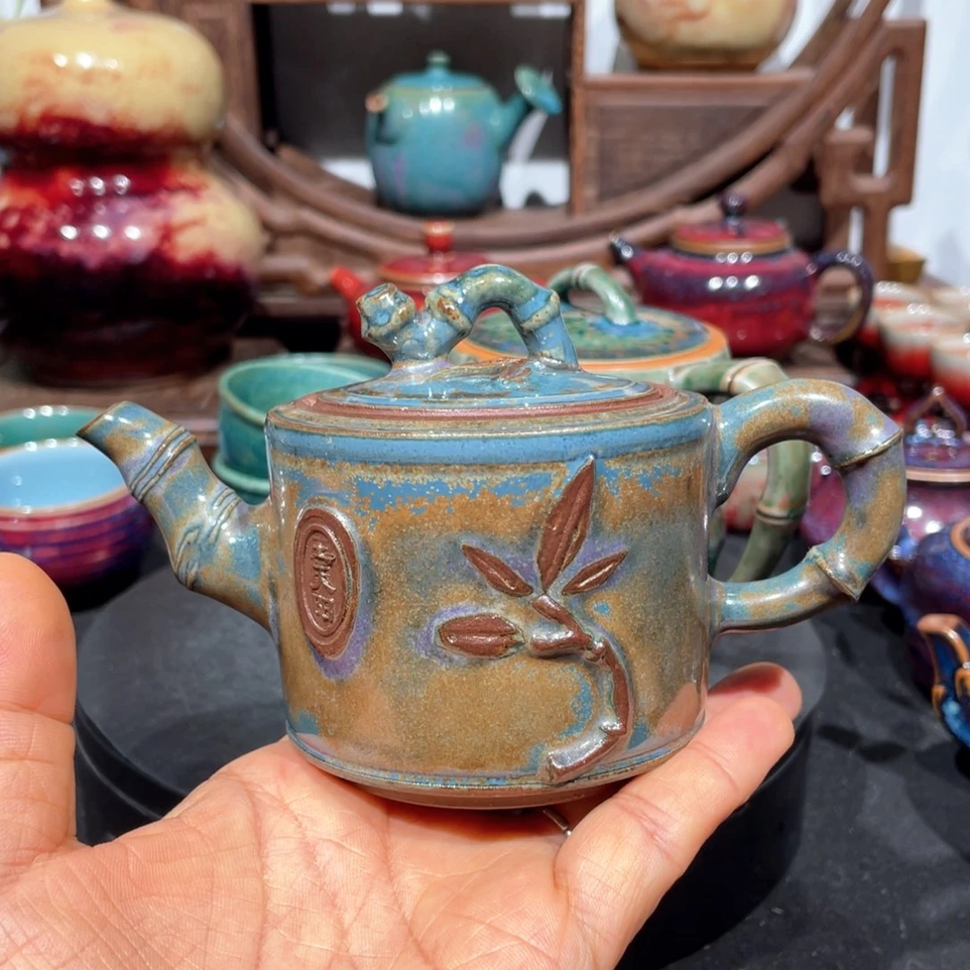 烟***行中国神后钧瓷茶器