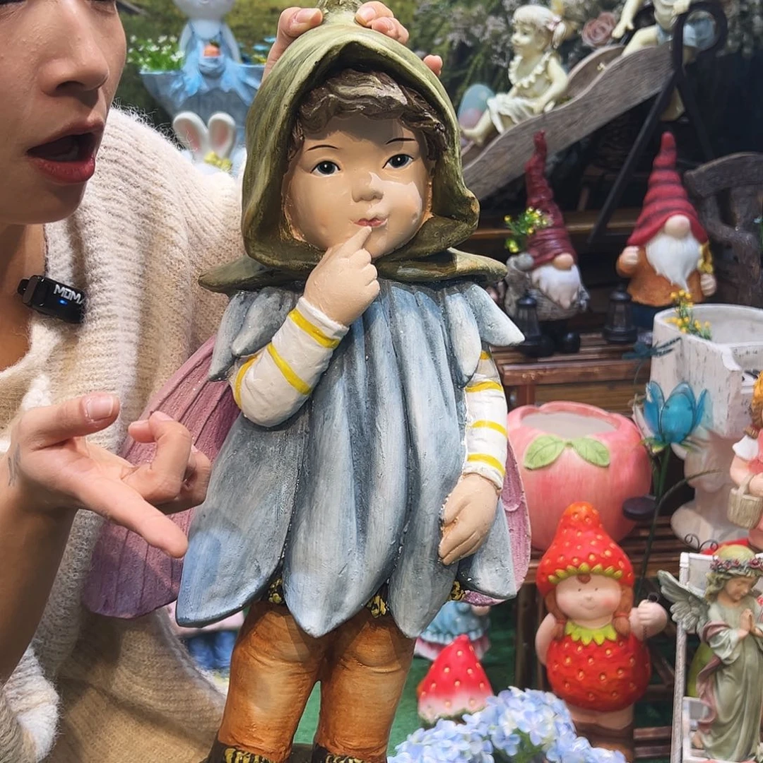 花园摆件红红火火