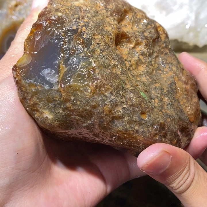 未镶嵌玛瑙/玉髓珠宝半成品