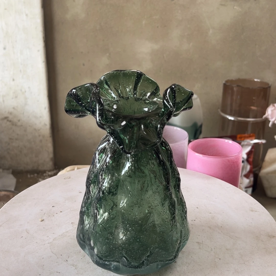 弘扬琉璃花器高度23