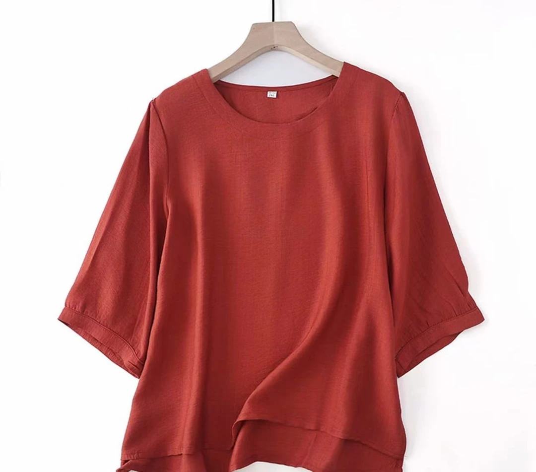 2025-076麻料上衣