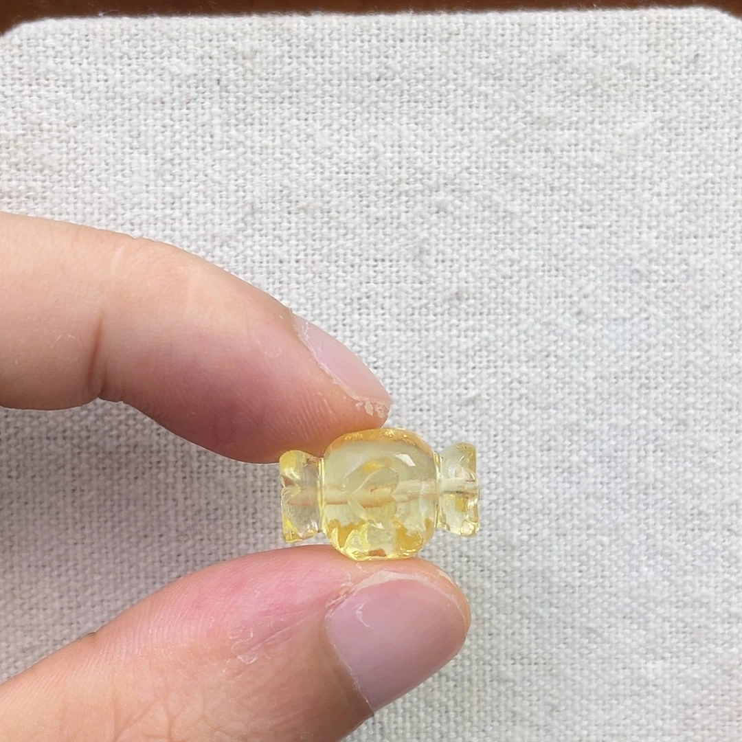 琥珀未镶嵌裸石糖果