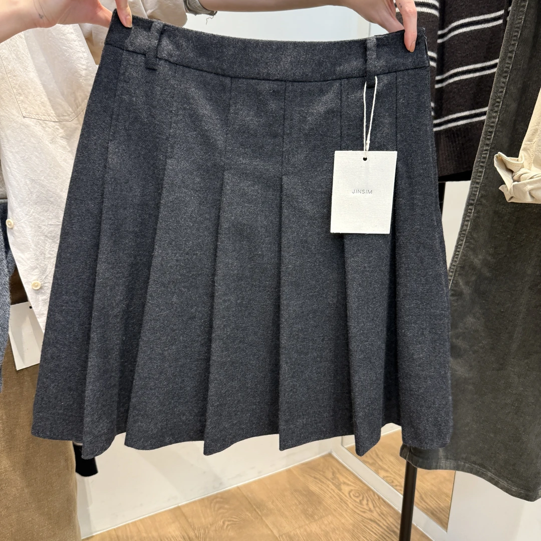 【婷婷家】不退换-东大门JI半裙纯色女神韩版时尚百搭