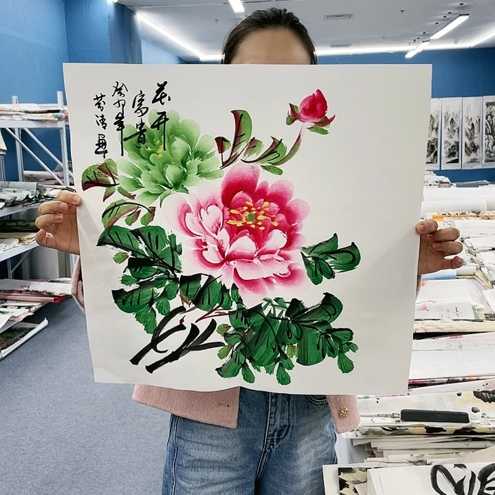 国画纯手绘国画作品