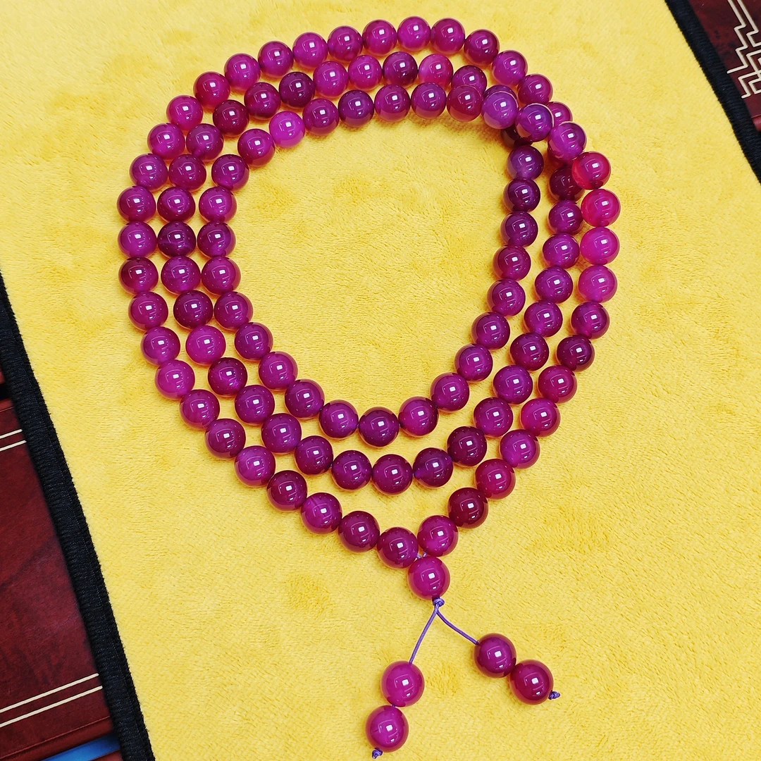 南非紫玉108项链D2(多样性发)