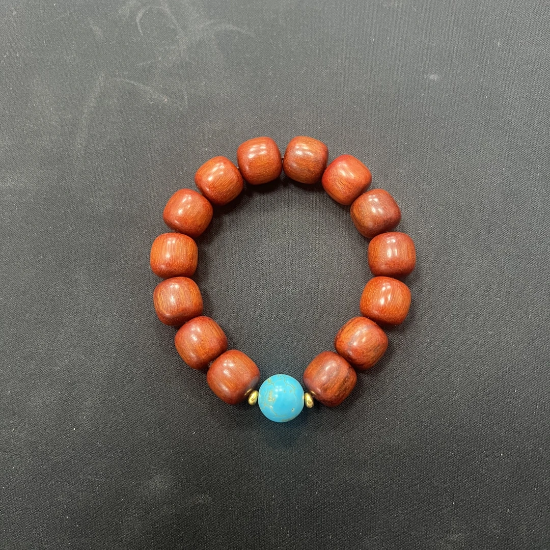 C0060小叶紫檀精品手串《无礼盒》