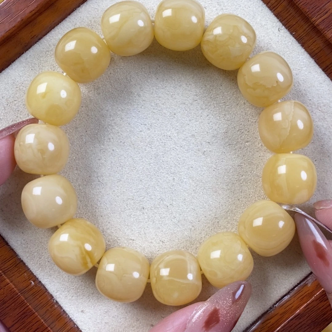 蜜蜡未镶嵌珠宝奇石16➕精工极限弧