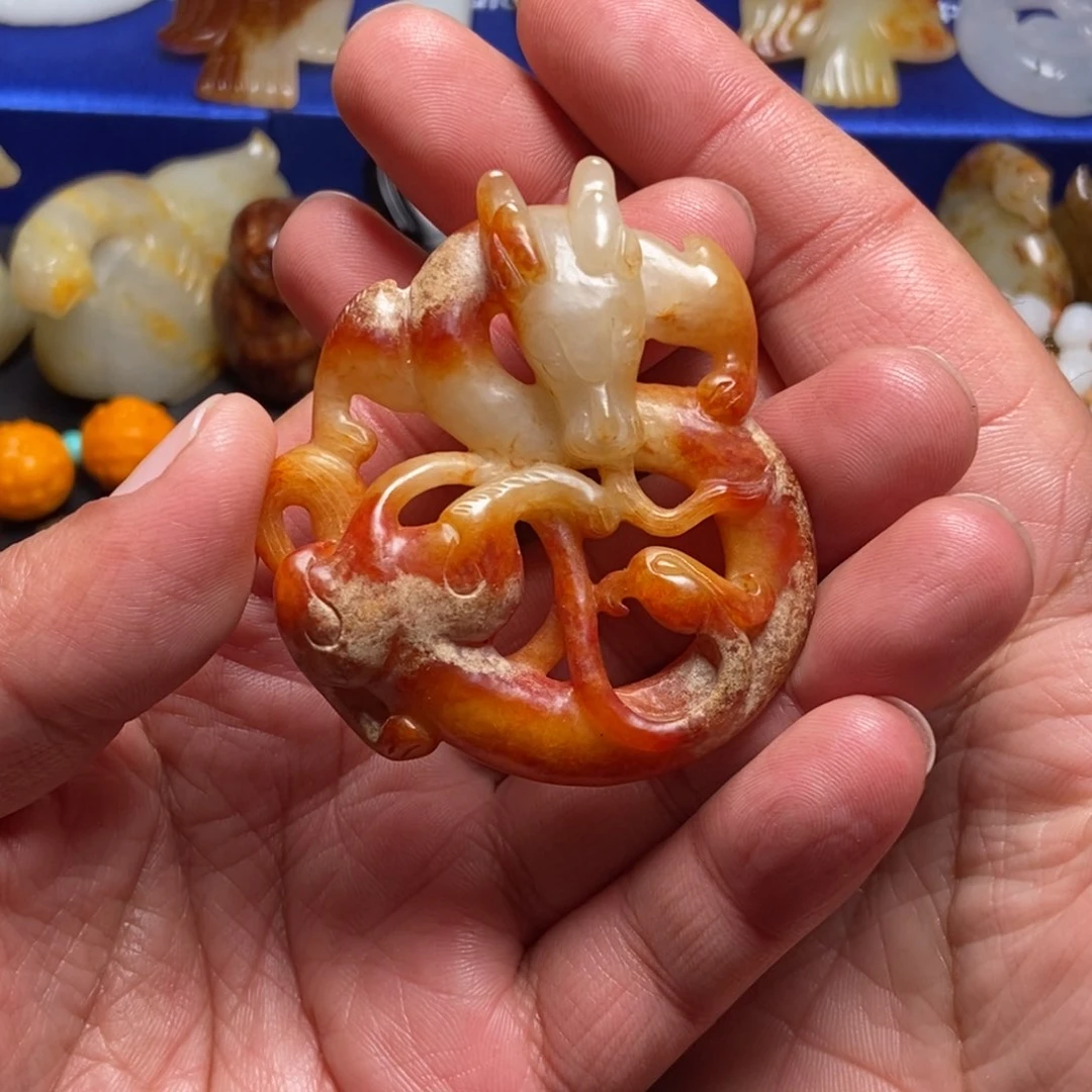 和田玉挂件未镶嵌