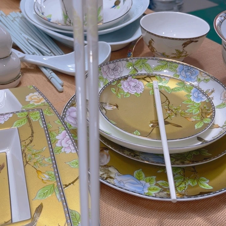 瓷片清雅百搭筷子十时光