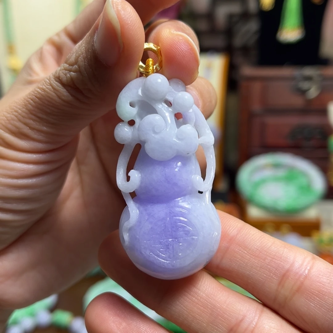 翡翠未镶嵌颈饰天然翡翠