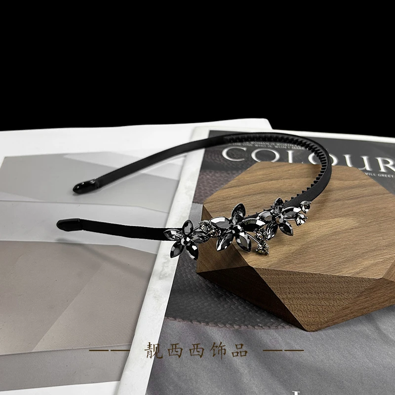 【LXX靓西西】119 发箍0.6厘米精致花朵轻职风防滑细发箍