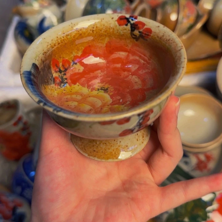 瓷片景德镇陶瓷手工手绘