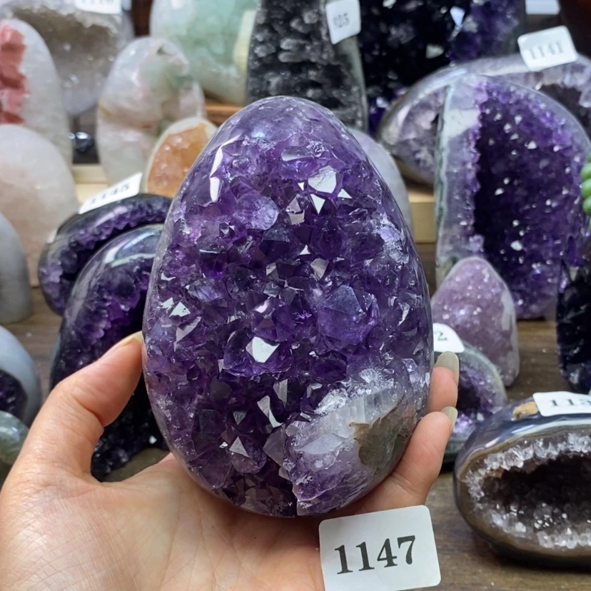 【闪购商品】未镶嵌大型摆件（非配饰）紫晶