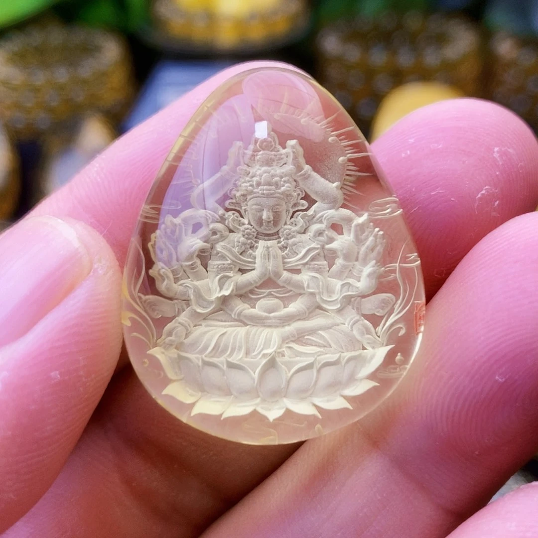 【闪购商品】金珀吊坠(不含链)未镶嵌